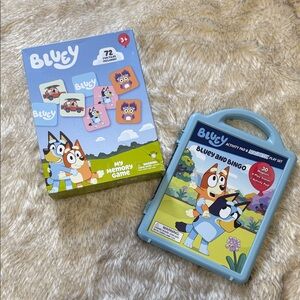Bluey Magnetic Play Set & Memory Game